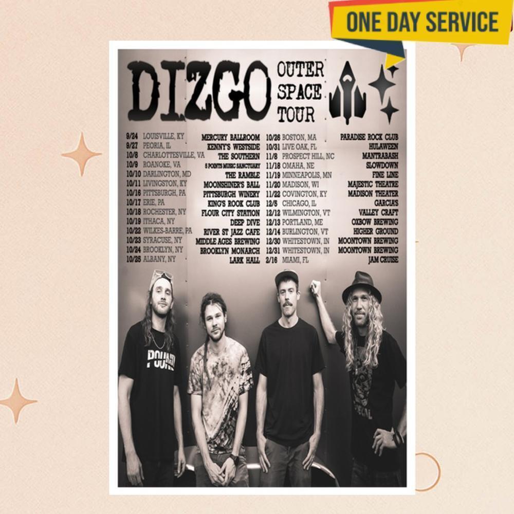 Dizgo Outer Space Tour Poster